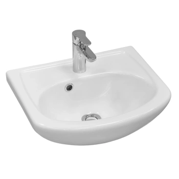 Раковина Santek Азов 45 отверстие под смеситель 1WH112449 фото Раковина Santek Азов 45 отверстие под смеситель 1WH112449 купить