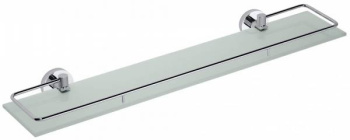 Полка стеклянная Bemeta Omega 104102212 60 см, хром фото Полка стеклянная Bemeta Omega 104102212 60 см, хром купить