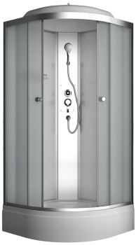 Душевая кабина ODA-8401 Р 80*80*215, матовое стекло, средний поддон купить