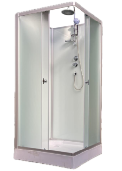 Душевая кабина Aquapulse, 8508В fabric white, 90x90x195 без гидромассажа фото Душевая кабина Aquapulse, 8508В fabric white, 90x90x195 без гидромассажа купить