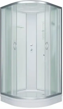 Душевая кабина Erlit ER3510P-C3, матовое стекло, низкий поддон 100x100x215 купить