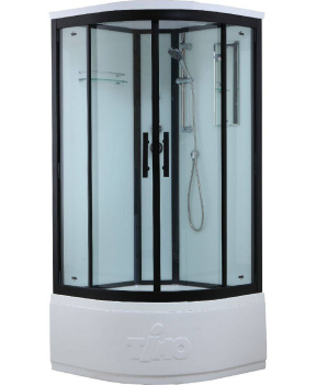 Душевая кабина Timo Standart T-6600 Black 100x100 купить