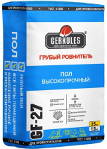 Ровнитель Геркулес GF-27 для полов  грубый, слоем до 50 мм, 25 кг купить