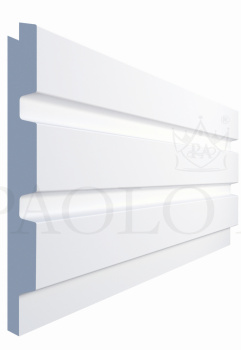 Kr204SP-11/2,7 cтеновая панель (122*12*2700 мм)/19, белый матовый фото Kr204SP-11/2,7 cтеновая панель (122*12*2700 мм)/19, белый матовый купить