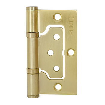 Петля универсальная без врезки IN3200W SB (200-2B 75x2,5) мат. золото купить