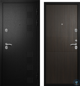 Дверь Алмаз САПФИР 2 черный шелк/венге купить