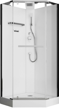 Душевая кабина ODA-H901 90*90*215-225, прозрачное стекло, низкий поддон купить