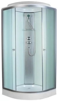 Душевая кабина Aquapulse 4022D fabric 90х90 стенки матовое стекло, переднее стекло матовое, низкий поддон фото Душевая кабина Aquapulse 4022D fabric 90х90 стенки матовое стекло, переднее стекло матовое, низкий поддон купить