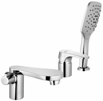 Смеситель Lemark Shift на борт ванны LM4347C, хром купить