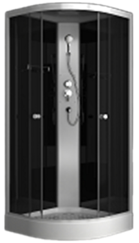 Душевая кабина ODA, BST 8520, 85*85*215, тонированное стекло, низкий поддон купить