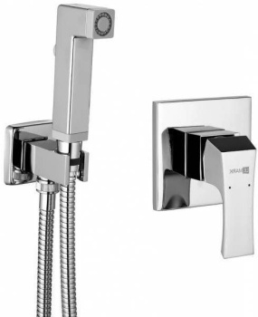 Смеситель скрытого монтажа Lemark Unit для биде LM4519C, гигиенический душ, хром купить