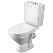 Унитаз-компакт Santek Лига с диагональным выпуском, эконом- 2 реж., полипропилен, 1WH302197 купить