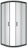 Душевое ограждение "Classic Black", 90x90x175, прозрачное стекло купить