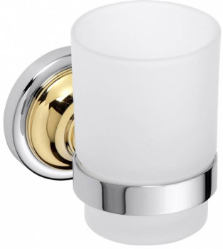 Держатель зубных щеток Bemeta Retro 144210018, хром/золото фото Держатель зубных щеток Bemeta Retro 144210018, хром/золото купить