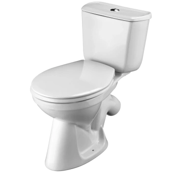 Унитаз-компакт Santek Бриз с диагональным выпуском, стандарт- 2 реж., дюропласт, 1WH302138 купить