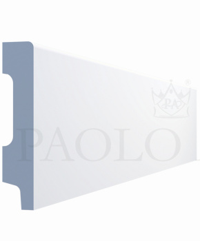 Kr025P напольный плинтус Paolo Arte (80*16*2000 мм) купить