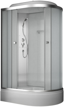 Душевая кабина ODA-8406Р L frosted 120*80*215, матовое стекло, средний поддон, левая купить