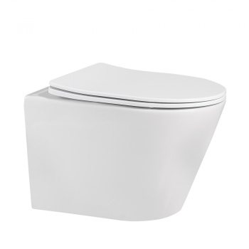 Унитаз ABBER Bequem AC1102 подвесной белый, безободковый купить