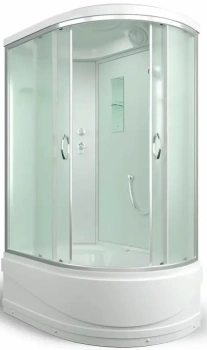 Душевая кабина Erlit ER3512TPL-С3-Rus L, матовое стекло, высокий поддон 120x80x215 купить