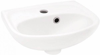 Раковина Santek Анимо 1.WH11.0.490 40 см подвесная, перелив, белый купить