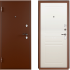Дверь входная Промет Титан Рационалист, Антик медь (метал)/ Ясень белоснежный (МДФ) купить