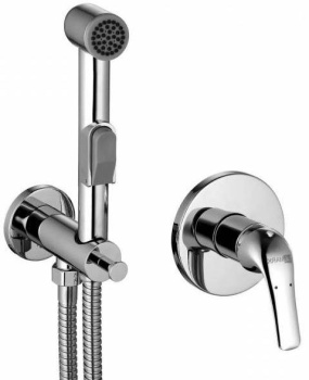 Смеситель скрытого монтажа Lemark Plus Advance для биде LM1219C, гигиенический душ, хром купить