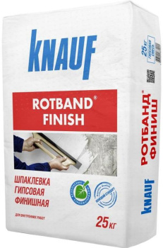 Шпаклевка гипсовая финишная Knauf Rotband Finish, 25 кг купить