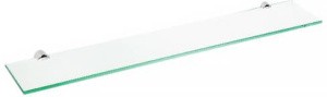 Полка стеклянная Bemeta Alfa 102402242 60 см, хром купить