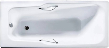 Ванна чугунная Универсал, Нега 150x70, с отв. под ручки фото Ванна чугунная Универсал, Нега 150x70, с отв. под ручки купить