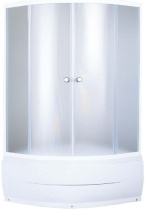 Душевое ограждение AQUAPULSE-9401A fabric 80x80 матовое стекло фото Душевое ограждение AQUAPULSE-9401A fabric 80x80 матовое стекло купить