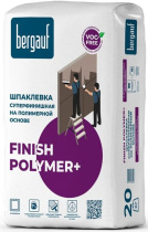 Шпаклевка Бергауф Finish Polymer, полимерная финишная , 25 кг купить