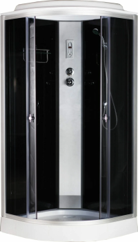 Душевая кабина Aquapulse, 3122C grey black, 90x90x220 без гидромассажа купить