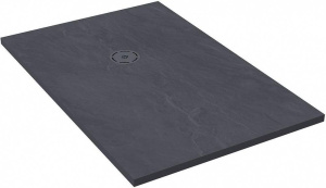 Каменный поддон Jacob Delafon Singulier 120x90 серый сланец купить