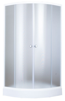 Душевое ограждение AQUAPULSE-9402C fabric 100x100 матовое стекло фото Душевое ограждение AQUAPULSE-9402C fabric 100x100 матовое стекло купить