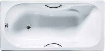 Ванна чугунная Универсал, Сибирячка Р 180x80, с отв. под ручки фото Ванна чугунная Универсал, Сибирячка Р 180x80, с отв. под ручки купить