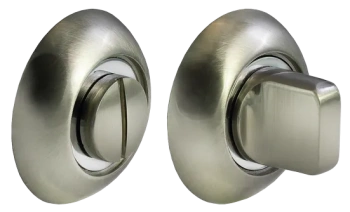 Завертка Morelli сантехническая (MH-WC SN/CP) белый никель/хром фото Завертка Morelli сантехническая (MH-WC SN/CP) белый никель/хром купить