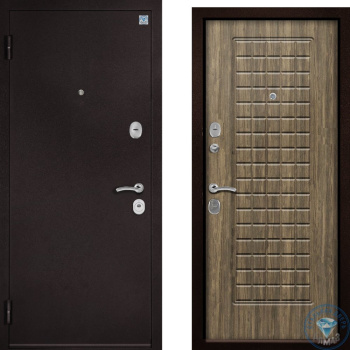 Дверь Алмаз АЛМАЗ 11 NEW Черный шелк/Дуб молочный купить