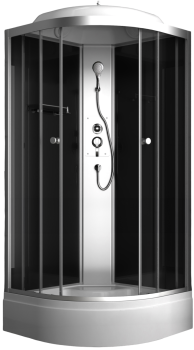 Душевая кабина ODA-8401 Р 80*80*215, тонированное стекло, средний поддон купить