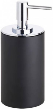 Дозатор для жидкого мыла Bemeta Gamma 145609320, хром/черный купить