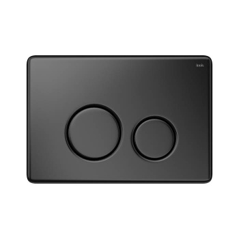 Клавиша смыва, универсальная, чёрная, Unisteel, 001, IDDIS, UNS01MBi77 фото Клавиша смыва, универсальная, чёрная, Unisteel, 001, IDDIS, UNS01MBi77 купить