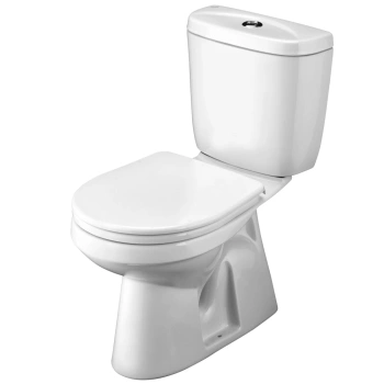 Унитаз-компакт Santek Анимо с вертикальным выпуском, эконом- 1 реж., полипропилен, 1WH110038 купить