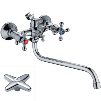 Смеситель для ванны Ledeme H20 L2220 Хром купить