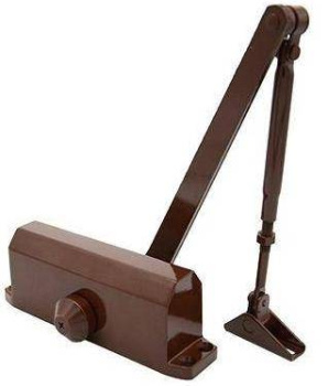 Дверной доводчик Rucetti (DC-1 BROWN) 40-65 кг, коричневый купить