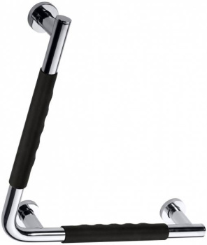 Поручень Bemeta Omega 104507731 47 см, хром/черный купить