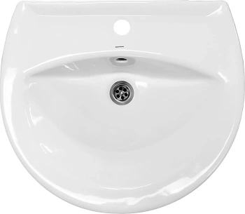 Раковина SANITA Аттика 55 с хромированным обрамлением фото Раковина SANITA Аттика 55 с хромированным обрамлением купить