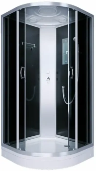 Душевая кабина Erlit ER3510P-C4, тонированное стекло, низкий поддон 100x100x215 купить