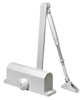 Дверной доводчик Rucetti (DC-1 WHITE) 40-65 кг, белый купить