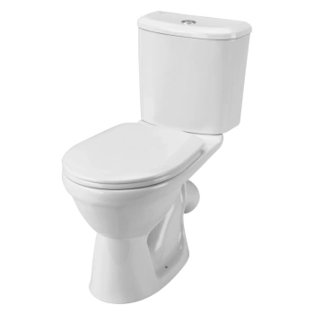 Унитаз-компакт Santek Бореаль с диагональным выпуском, эконом- 1 реж., полипропилен, антивсплеск 1WH301704 купить