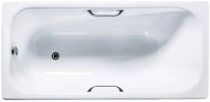 Ванна чугунная Универсал, Ностальжи Р 150x70, с отв. под ручки фото Ванна чугунная Универсал, Ностальжи Р 150x70, с отв. под ручки купить