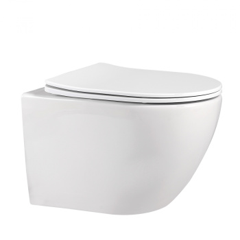 Унитаз ABBER Bequem AC1100 подвесной белый, безободковый купить